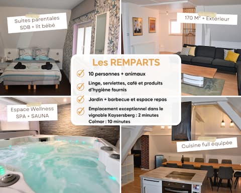 Modern house 10 people with sauna and Spa