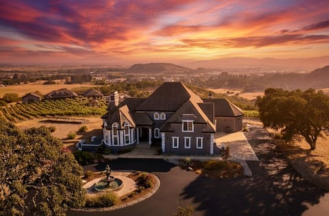 The Wine Country Villa With Breathtaking Views