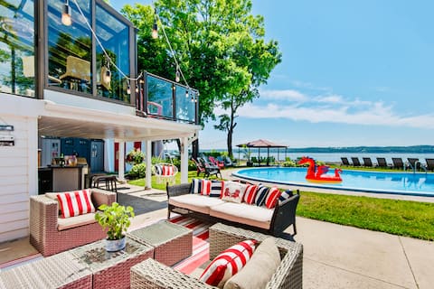 View*39 Ppl*23 beds*8 Br*9 Ba*Hot tub