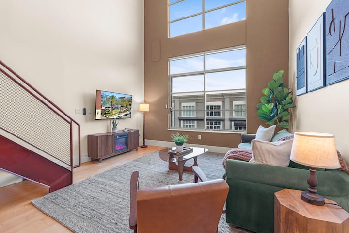 Modern Luxury 2br/2fl Loft Overlooking Santana Row - San José, Estados Unidos