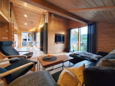 Beliebte Airbnb-Anzeige: Wooden vacation home Gartenglück sauna, 500 m to the Baltic Sea beach in Zierow