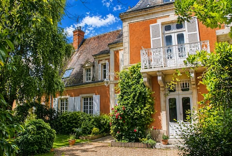 Charming house for 10 people, Perche, private park, train station