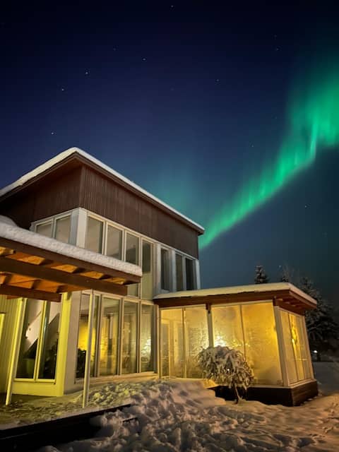 The Arctic Riverside Villa