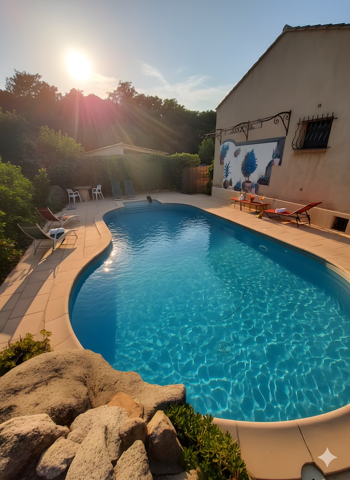 Studio Cosy Très Calme 2 Pers 16 M² Piscine Clim - Porto-Vecchio