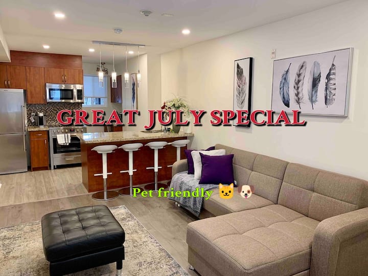 Condo-like 1 Bd Trinity Queens West - Toronto