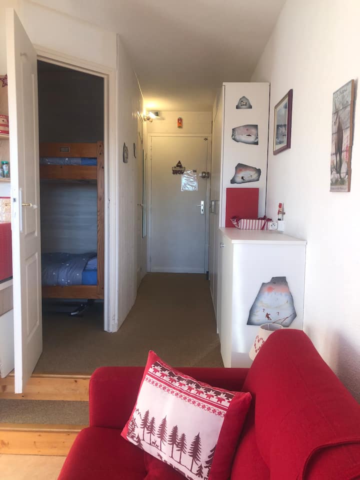 Accès cabine fermee