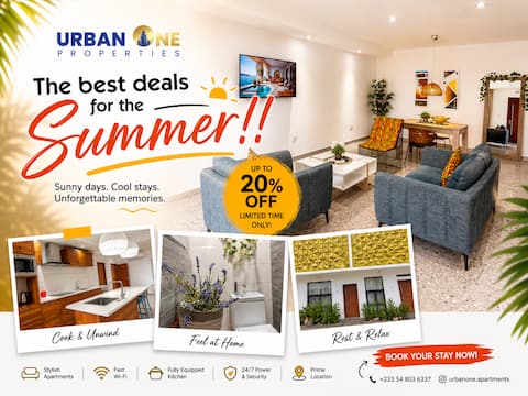 Urban One Apartments Kumasi - GYE NYAME Short stay