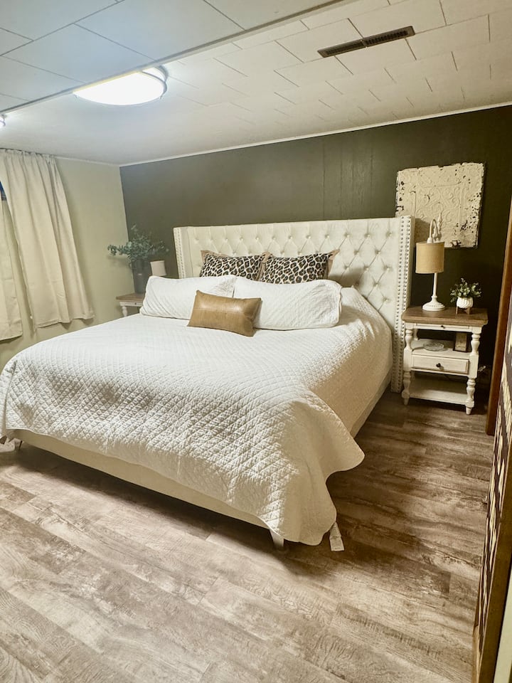 King bed