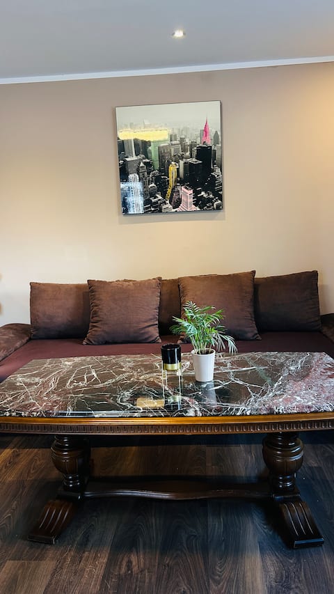 Cozy 55 sqm ground floor apartment