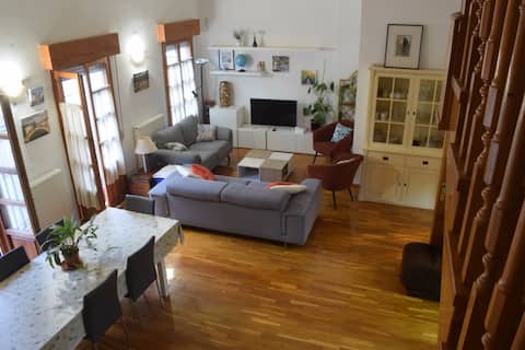 Belmecher apartment. Spacious and bright duplex.