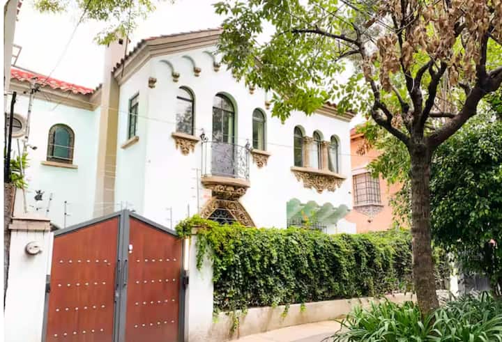 Condesa Historic House Up 16 Ppl A/c- Groups - Baja California