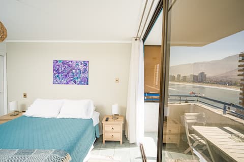 Fully equipped apartment with views of Cavancha