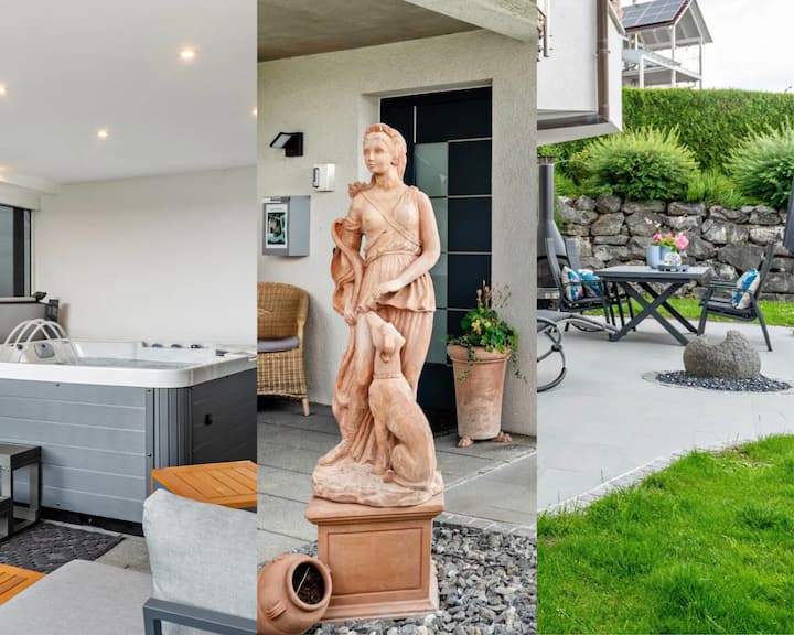 Fantastic vacation apartment with deluxe hot tub