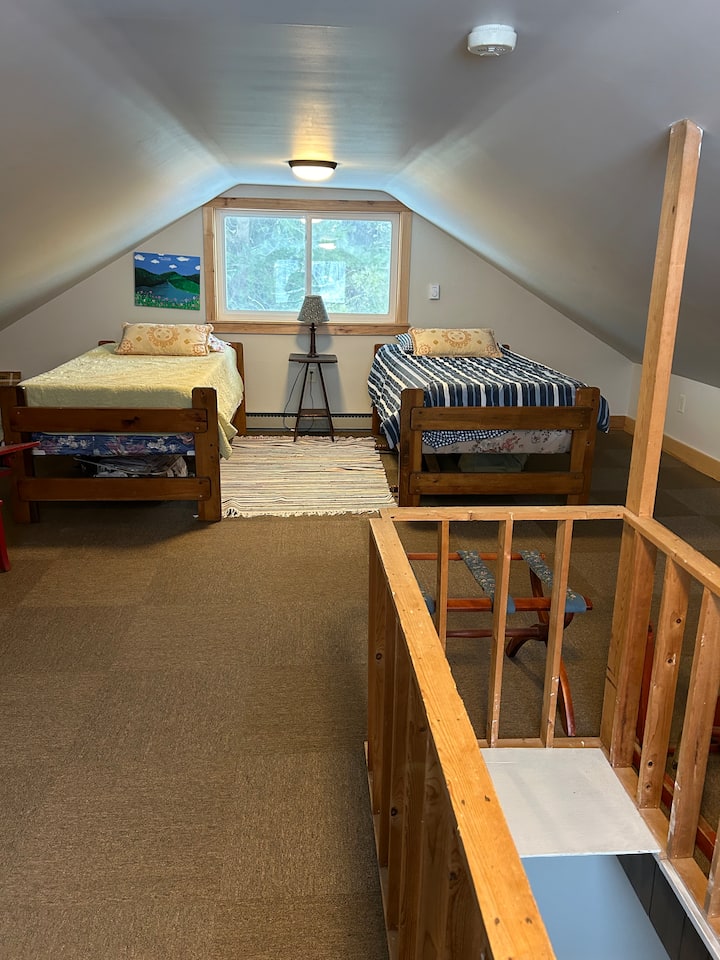Upstairs loft
