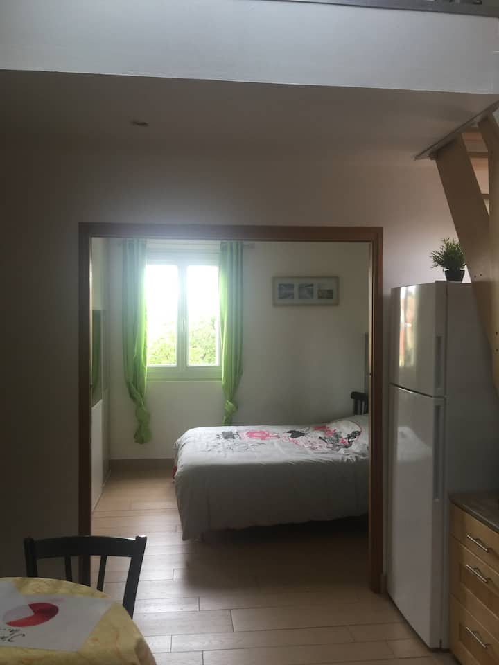 白天沙发区，晚上关闭以保护隐私！