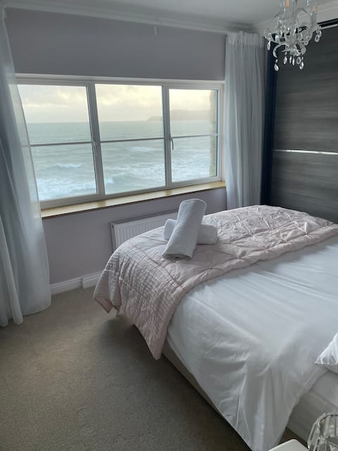 Charlestown Cornwall amazing Sea view 2 bedroom