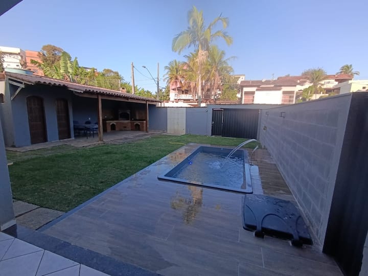 Casa Com Piscina - Setiba, Guarapari - 4 Quartos - Guarapari