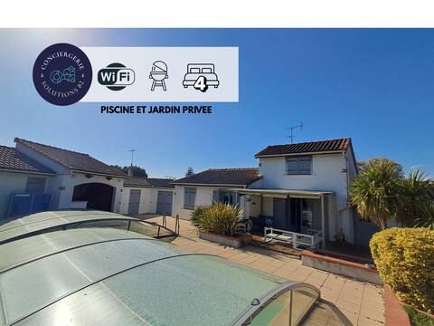 Villa with Pool & Garden – Hauteurs de Moissac