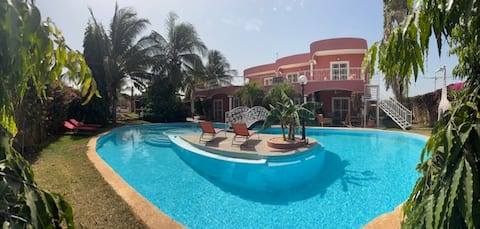 6 Bedroom Villa with Garden Pool Near Saly