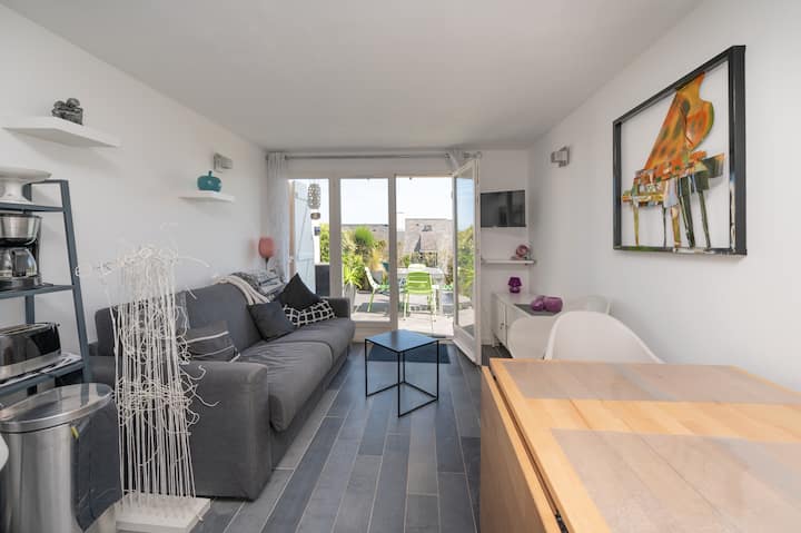 Escapade à Arzon : T2 Cosy Pour 4 Personnes - Arzon