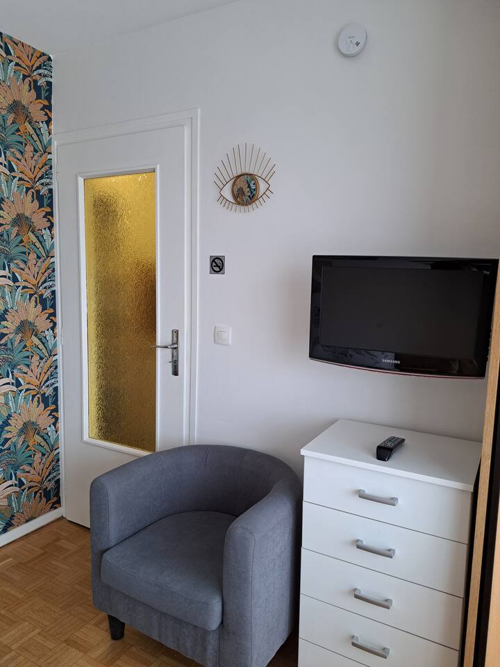 Studio + Parking Hyper Centre- Calme- Thermes -Vue - Aix-les-Bains