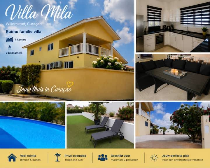 Spacious Vacantion Villa With Hudge Space - Curaçao