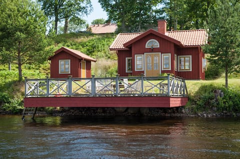 Lake House at Skälsnäs Mansion in Småland
