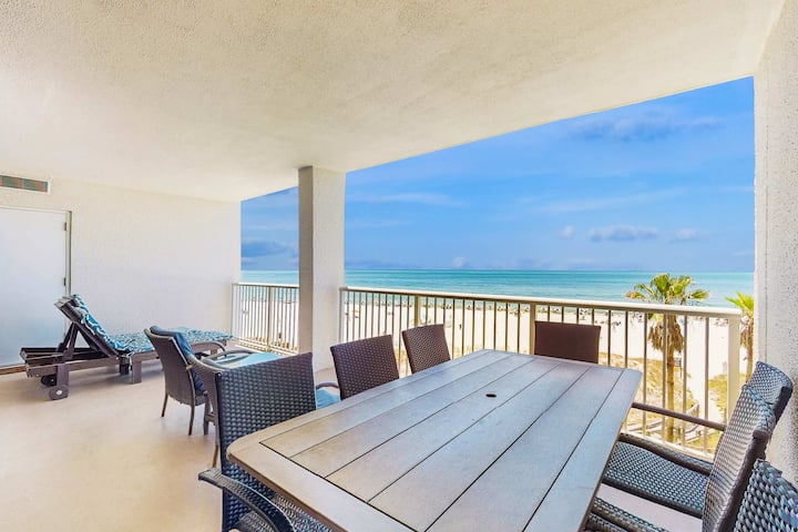 3br Oceanfront | Hot Tub | Pool | Tennis | W/d - Orange Beach, AL