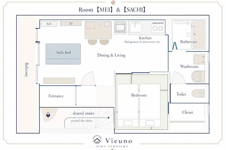 Vieuno【mei】live Locally In Cozy Rooms Near Station - Takayama