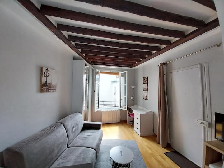 Charmant Studio 20m2 Confortable En Bail Mobilité - Paris