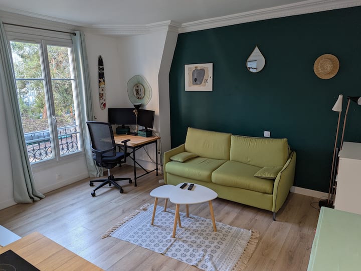 Cozy Studio Wifi Fiber Paris - Paris 7e Arrondissement