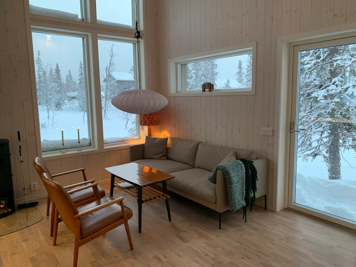 Hus Vid Klöverfjällets Fot, Bastu & Braskamin - Sweden