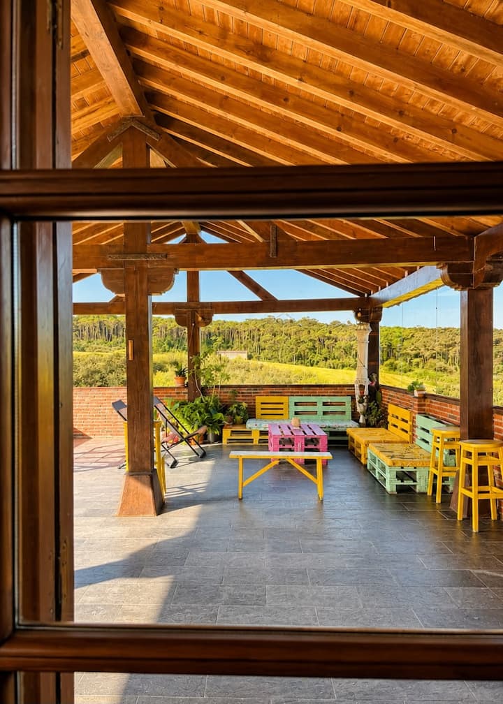 Espacio de la casa Origen en Cantabria