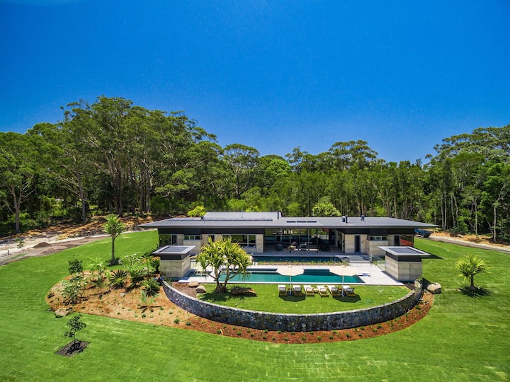Luxury Villas Narringa Ridgeview:pool, Spa, Tennis - Byron Bay