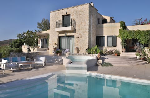 Olive House Traditional Villa with Private Pools