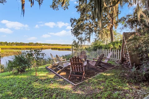 Marsh Tide Cottage - Free Kayaks!