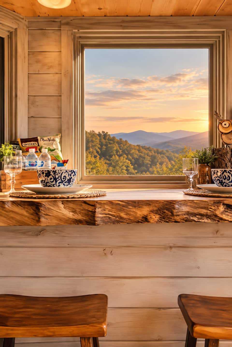 Sanctuary, a treehouse with Blue Ridge sunsets, Asheville, North Carolina, USA, photo 3 of 10