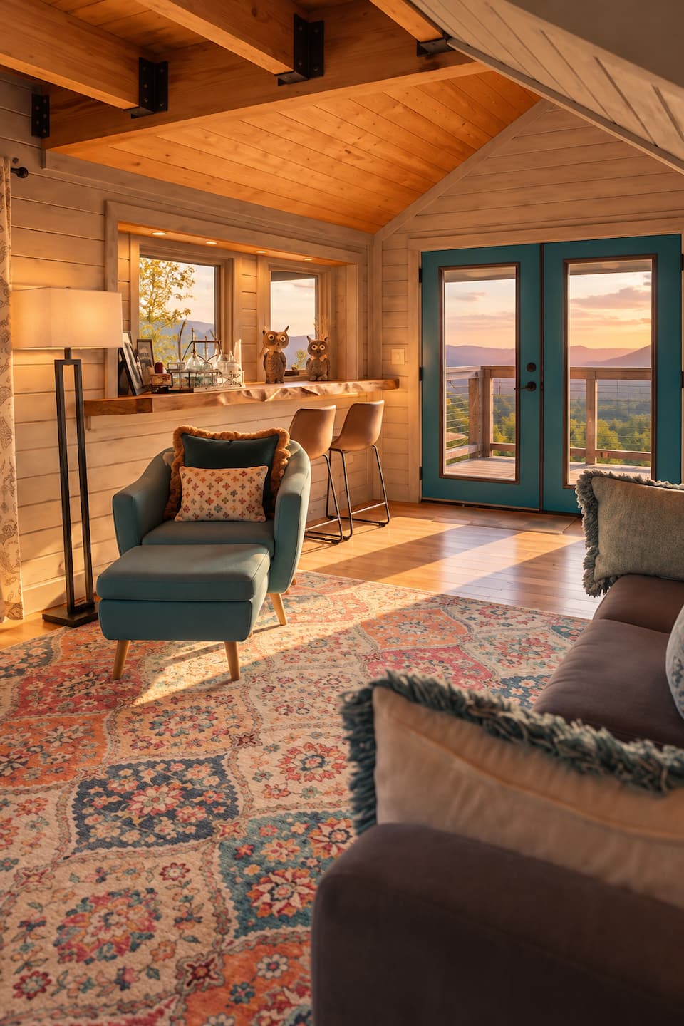 Sanctuary, a treehouse with Blue Ridge sunsets, Asheville, North Carolina, USA, photo 4 of 10