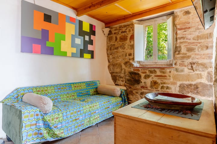 Luca's Farmhouse Brezza Apartment - Santa Fiora