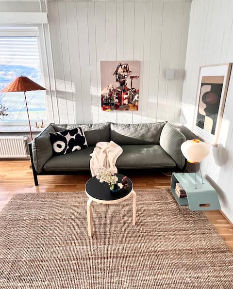Successful Airbnb property: Bright, cozy 2 BR home, near center & lake in Nisula