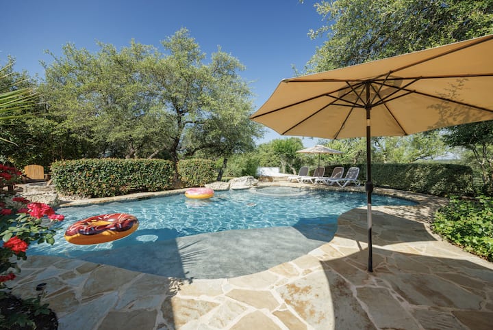 Rock N Wood- Hill Country Living Con Piscina, A 5 Minutos Del Centro De Wimberley. - Wimberley