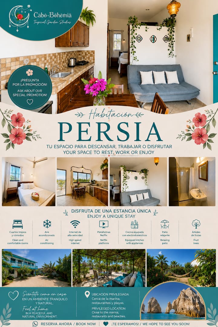 Downtown Tropical Oasis –&nbsp;5 Min Walk To The Marina - 카보산루카스