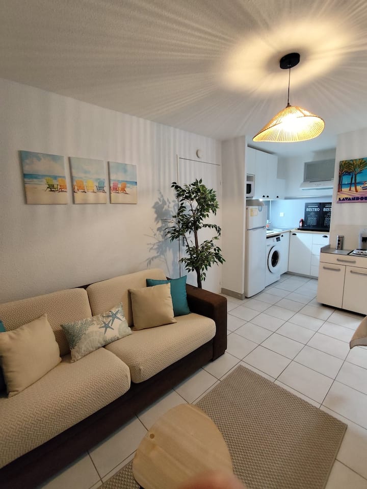 Cosy Clim, Parking Privé, Plage 5 Min, Idéal 4 - Bormes-les-Mimosas