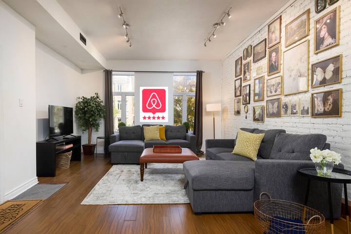 Dreamy Loft Plateau: Spacious 3BR full equipped