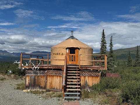 "Experience Alaska" Yurt Rental #2 Open Year-Round