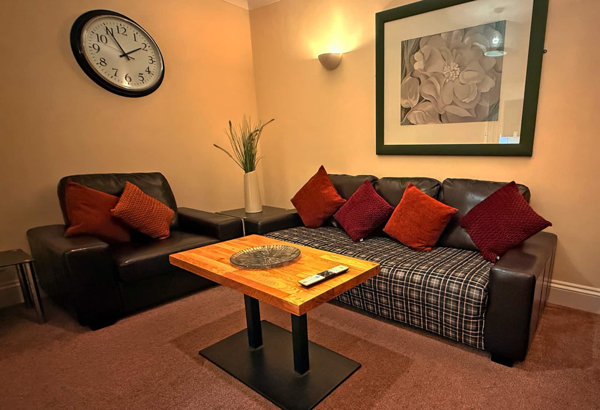 ”Historic York rooftops, modern top-floor comfort”