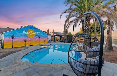San Diego Lakeview Paradise: Heated Pool & Spa