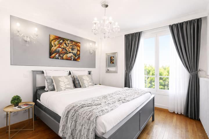 საძინებელი — საწოლი 152×203 სმ