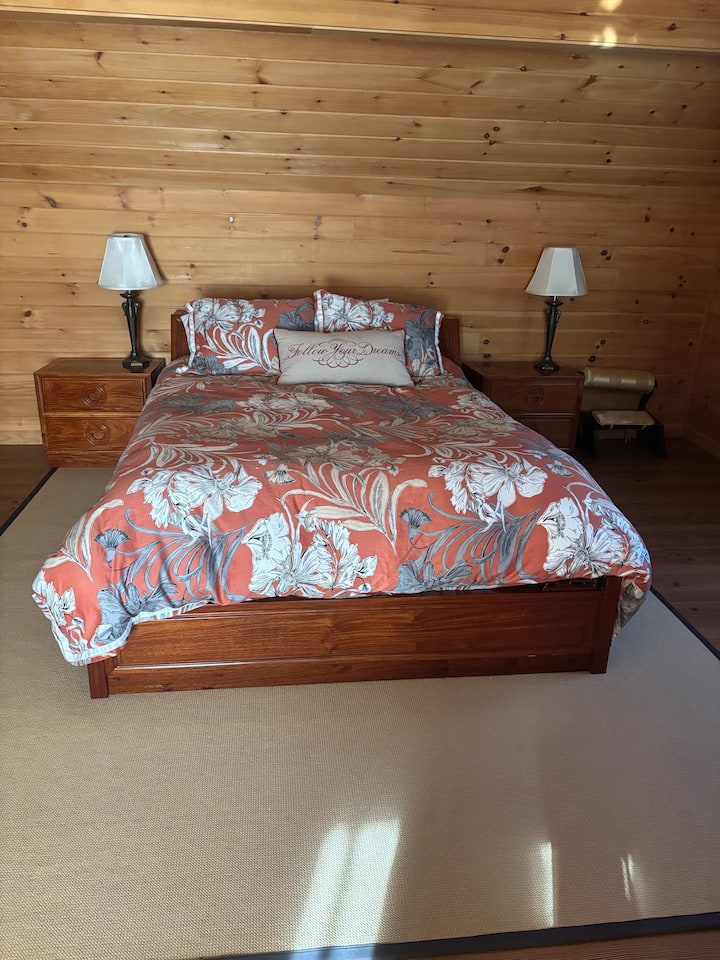 2nd Floor bedroom with private bath and large sitting area.