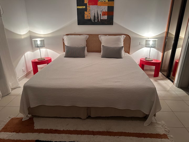 Chambre, lit King size